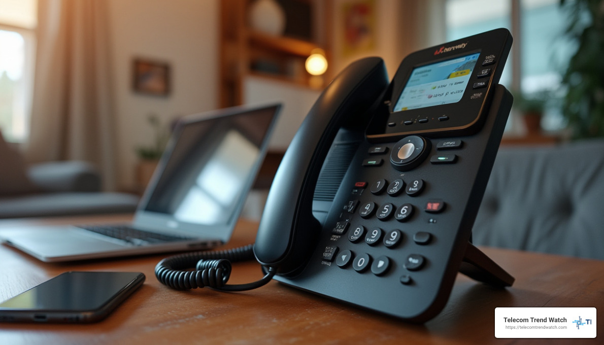 VoIP home phone setup