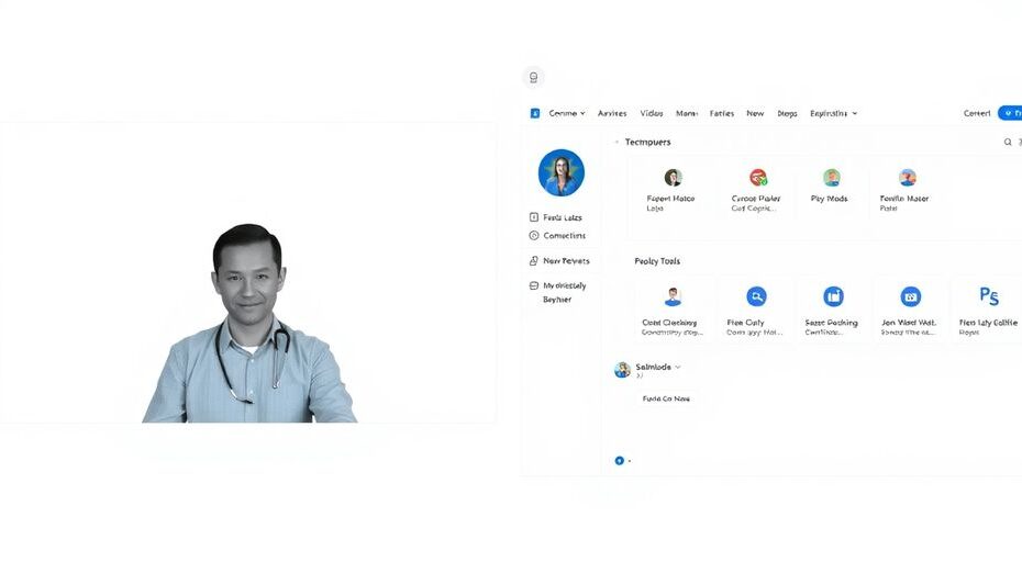 Zoom app interface with different features.