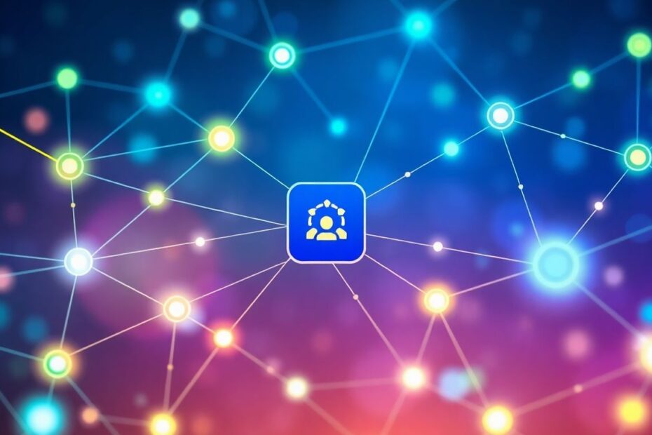 Digital network illustration for CPaaS guide.