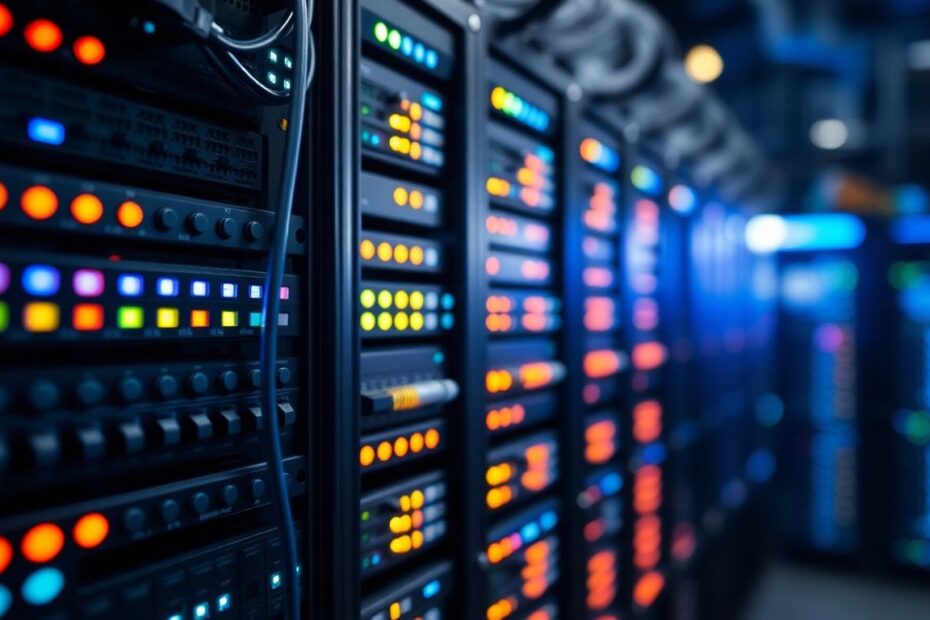 Cisco Unified Communications Manager administration server rack