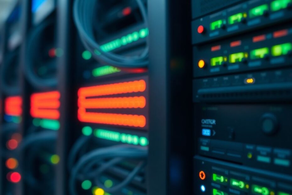 Cisco Unified Communications Manager administration server rack